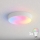 Brilagi - LED RGBW dimbar badrumstaklampa CLARE 3xE27/9W/230V 2700-6500K Ø 40 cm IP54 Wi-Fi vit