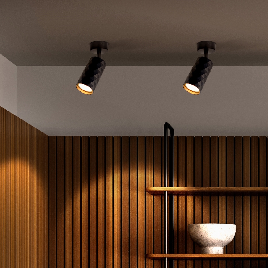 Brilagi - LED RGBW dimbar spotlampa SELE DIAMANT 1xGU10/6W/230V 3000K Wi-Fi svart