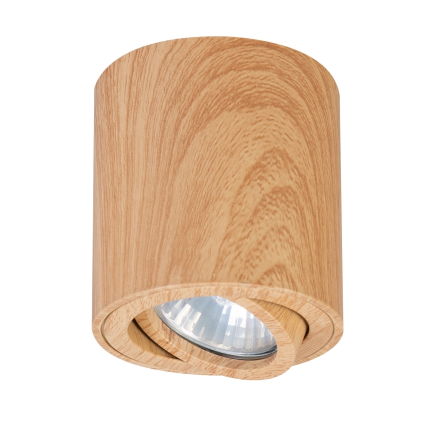 Brilagi - LED RGBW dimbar spotlight MIA 1xGU10/4,8W/230V 3000K 84x80 mm brun + fjärrkontroll