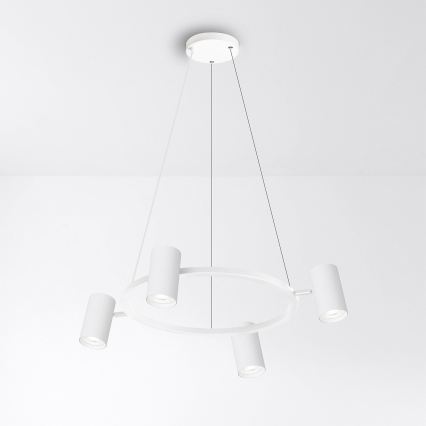 BRILAGI - LED RGBW dimbar pendel på vajer SELE 4xGU10/6,5W/230V 2700-6500K vit