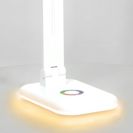 Brilagi - LED RGBW dimbar skrivbordslampa MODO LED/7W/5V 3000/4000/6500K vit
