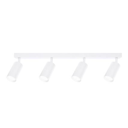 Brilagi - LED RGBW Dimmbar spotlight SELE 4xGU10/4,8W/230V 3000K vit + fjärrkontroll