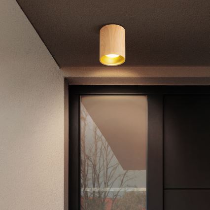 Brilagi - LED RGBW dimbar spotlight TRINE 1xGU10/4,8W/230V 3000K ekdekor + fjärrkontroll