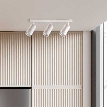 Brilagi - LED RGBW dimbar spotlight SELE DIAMANT 3xGU10/6W/230V 3000K Wi-Fi vit