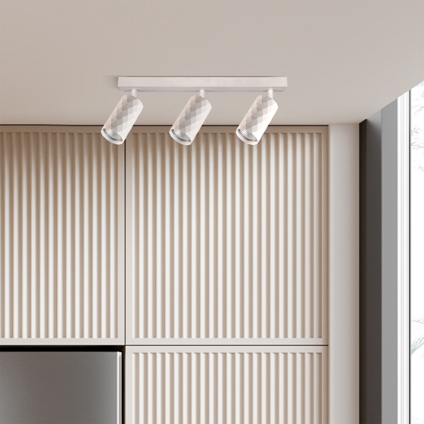 Brilagi - LED RGBW dimbar spotlight SELE DIAMANT 3xGU10/6W/230V 3000K Wi-Fi vit