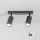 Brilagi - LED RGBW dimbar spotlampa SELE 2xGU10/6W/230V 3000K svart + fjärrkontroll
