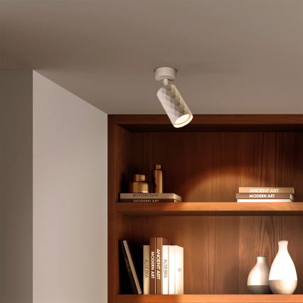 Brilagi - Dimmbar LED RGBW-spotarmatur SELE DIAMANT 1xGU10/6W/230V 3000K vit + fjärrkontroll