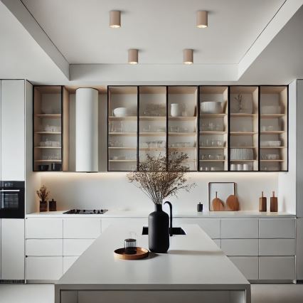 Brilagi - LED RGBW dimbar infälld spot TRINE 1xGU10/6W/230V 3000K beige/guld + fjärrkontroll