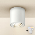 Brilagi - LED RGBW dimbar spotlight MIA 1xGU10/4,8W/230V 3000K 84x80 mm vit + fjärrkontroll