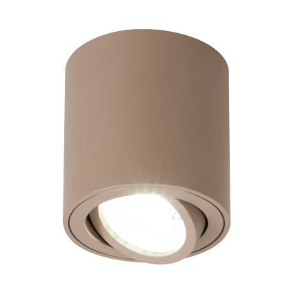 Brilagi - LED RGBW dimbar spotlampa MIA 1xGU10/4,8W/230V 3000K 84x80 mm beige + fjärrkontroll