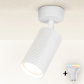 Brilagi - LED RGBW dimbar spotlight SELE MODERN 1xGU10/4,8W/230V 3000K vit + fjärrkontroll