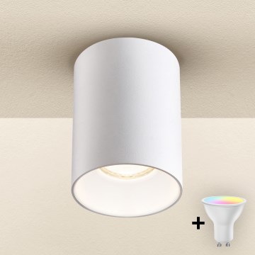 Brilagi - LED RGBW dimbar spotlight TRINE 1xGU10/30W/230V 2700-6500K Wi-Fi vit