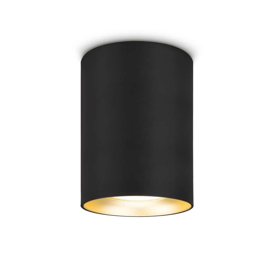 Brilagi - LED RGBW dimbar spotlampa TRINE 1xGU10/4,8W/230V 3000K svart/guld + fjärrkontroll