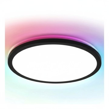 Brilagi - LED RGBW dimbar takarmatur VIBE LED/36W/230V 3000–6500K Ø 40 cm svart + fjärrkontroll