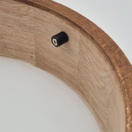 Brilagi - LED RGBW dimbar taklampa CARVALHO 1xE27/15W/230V 2700-6500K Wi-Fi ek Ø 27,5 cm