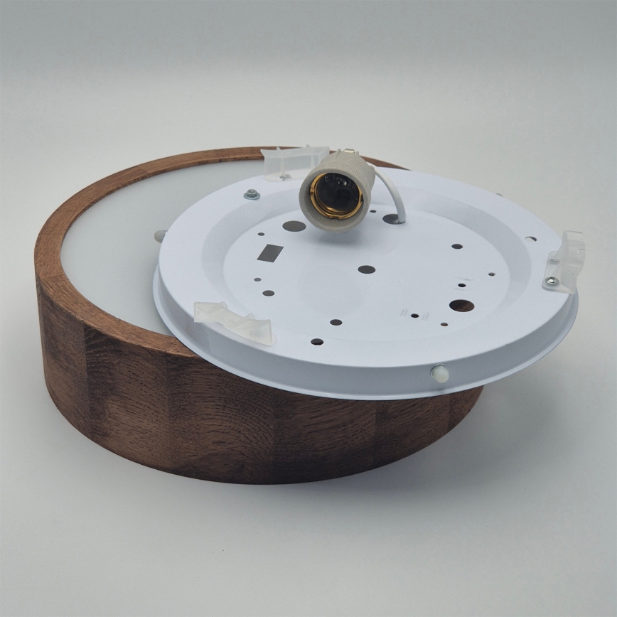 Brilagi - LED RGBW dimbar taklampa CARVALHO 1xE27/15W/230V 2700-6500K Wi-Fi ek Ø 27,5 cm