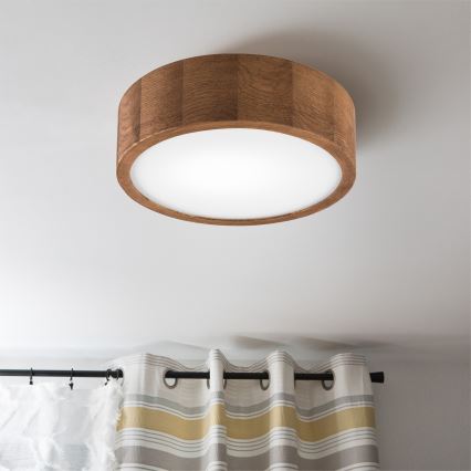 Brilagi - LED RGBW dimbar taklampa CARVALHO 1xE27/9W/230V 2700-6500K Wi-Fi ek Ø 27,5 cm