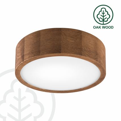 Brilagi - LED RGBW dimbar taklampa CARVALHO 1xE27/9W/230V 2700-6500K Wi-Fi ek Ø 27,5 cm