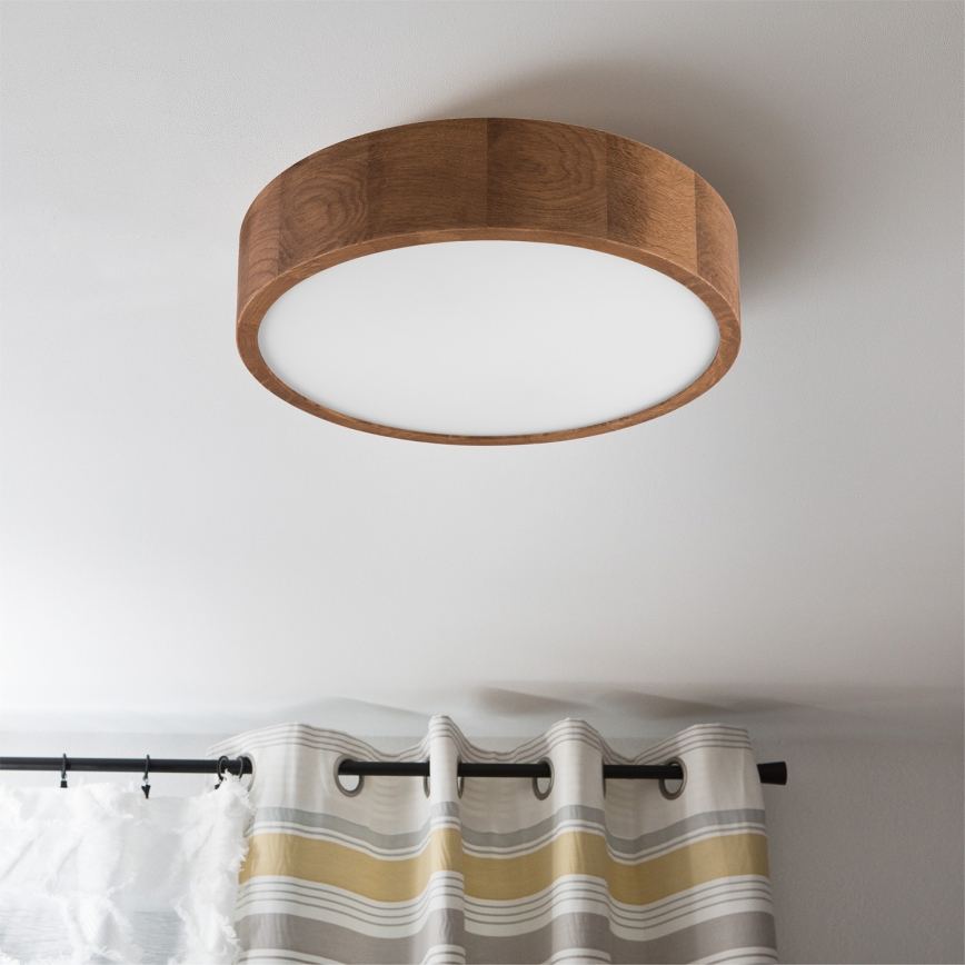 Brilagi - LED RGBW Dimbar taklampa CARVALHO 2xE27/9W/230V 2700-6500K Wi-Fi ek Ø 37,5 cm
