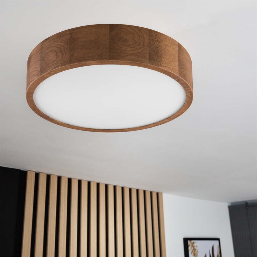 Brilagi - LED RGBW Dimbar taklampa CARVALHO 2xE27/9W/230V 2700-6500K Wi-Fi ek Ø 37,5 cm