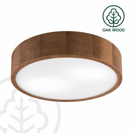 Brilagi - LED RGBW Dimbar taklampa CARVALHO 2xE27/9W/230V 2700-6500K Wi-Fi ek Ø 37,5 cm