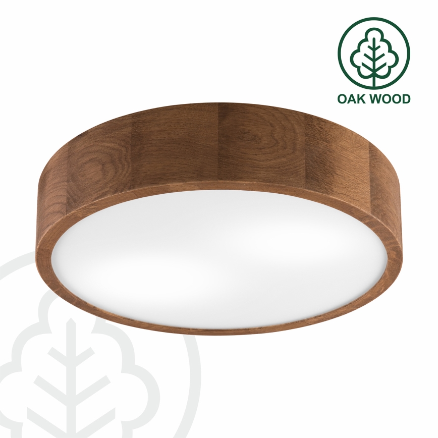 Brilagi - LED RGBW Dimbar taklampa CARVALHO 2xE27/9W/230V 2700-6500K Wi-Fi ek Ø 37,5 cm