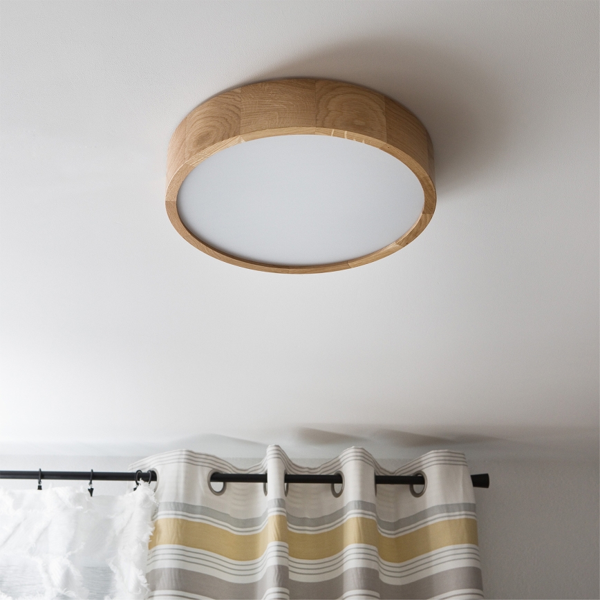 Brilagi - LED RGBW dimbar taklampa CARVALHO 2xE27/9W/230V 2700–6500K Wi-Fi ek Ø 37,5 cm