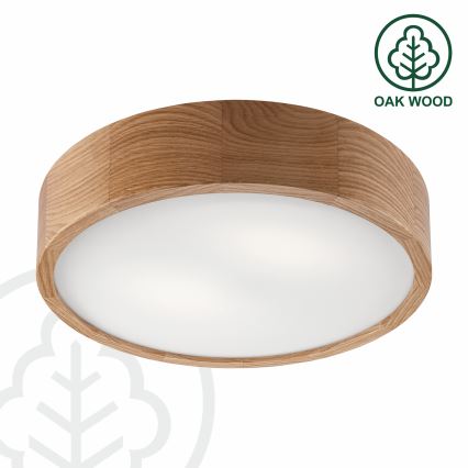Brilagi - LED RGBW dimbar taklampa CARVALHO 2xE27/9W/230V 2700–6500K Wi-Fi ek Ø 37,5 cm