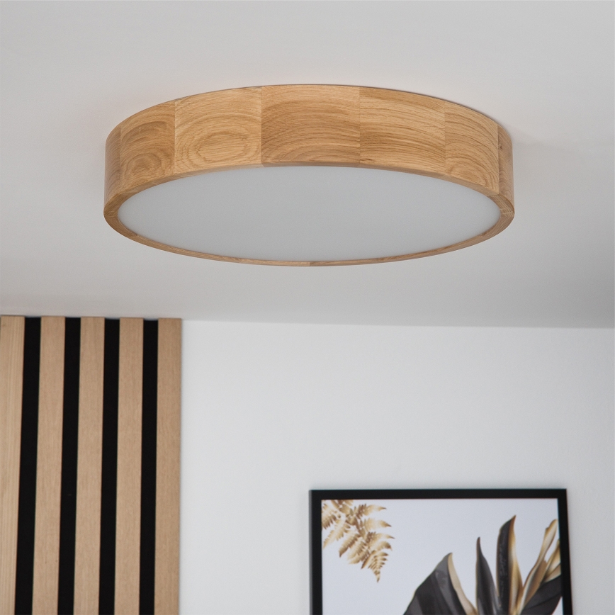 Brilagi - LED RGBW dimbar taklampa CARVALHO 3xE27/15W/230V 2700-6500K Wi-Fi ek Ø 47,5 cm