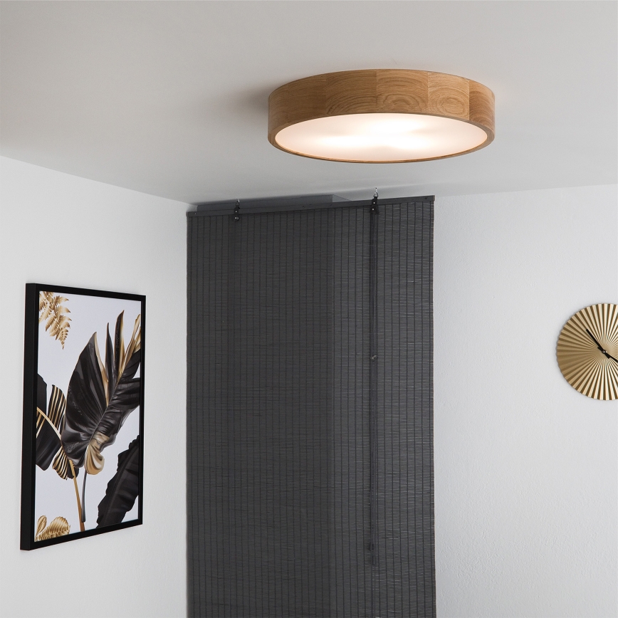 Brilagi - LED RGBW dimbar taklampa CARVALHO 3xE27/15W/230V 2700-6500K Wi-Fi ek Ø 47,5 cm