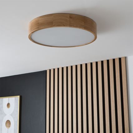 Brilagi - LED RGBW dimbar taklampa CARVALHO 3xE27/15W/230V 2700-6500K Wi-Fi ek Ø 47,5 cm