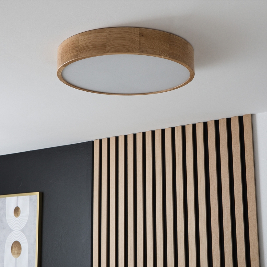 Brilagi - LED RGBW dimbar taklampa CARVALHO 3xE27/15W/230V 2700-6500K Wi-Fi ek Ø 47,5 cm