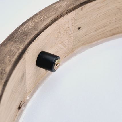 Brilagi - LED RGBW dimbar taklampa CARVALHO SLIM 1xE27/15W/230V 2700-6500K Wi-Fi ek Ø 27 cm