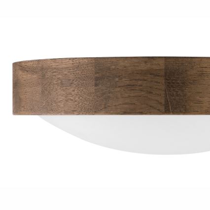 Brilagi - LED RGBW dimbar taklampa CARVALHO SLIM 1xE27/9W/230V 2700-6500K Wi-Fi ek Ø 27 cm