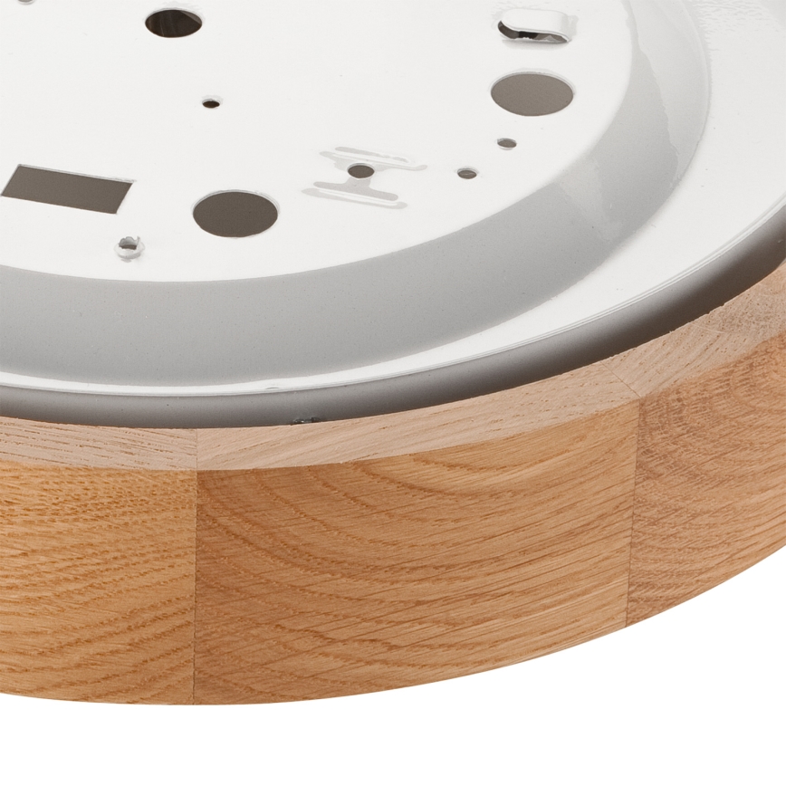 Brilagi - LED RGBW dimbar taklampa CARVALHO SLIM 1xE27/9W/230V 2700-6500K Wi-Fi ek Ø 27 cm
