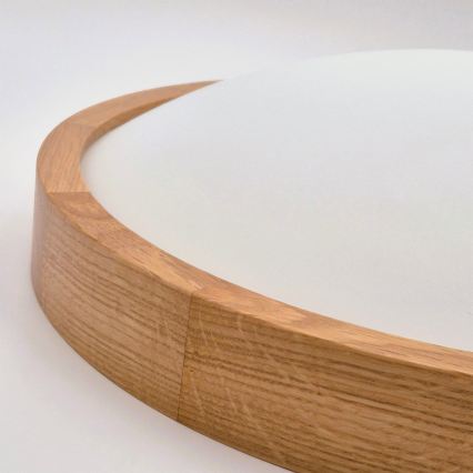 Brilagi - LED RGBW dimbar taklampa CARVALHO SLIM 3xE27/15W/230V 2700-6500K Wi-Fi ek Ø 47 cm