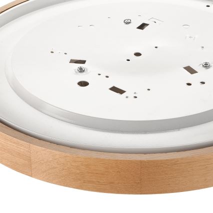 Brilagi - LED RGBW dimbar taklampa CARVALHO SLIM 3xE27/15W/230V 2700-6500K Wi-Fi ek Ø 47 cm