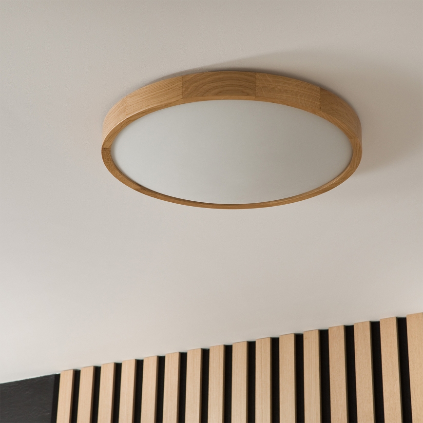 Brilagi - LED RGBW dimbar taklampa CARVALHO SLIM 3xE27/9W/230V 2700-6500K Wi-Fi ek Ø 47 cm