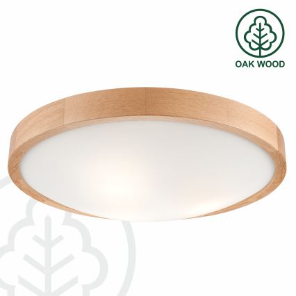 Brilagi - LED RGBW dimbar taklampa CARVALHO SLIM 3xE27/9W/230V 2700-6500K Wi-Fi ek Ø 47 cm