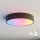 Brilagi - LED RGBW dimbar taklampa CLARE 3xE27/9W/230V 2700-6500K Ø 40 cm Wi-Fi svart