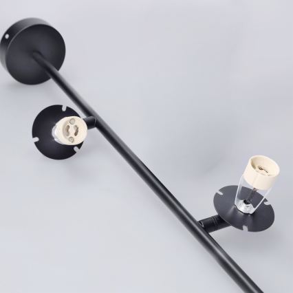 BRILAGI - LED RGBW dimbar taklampa på stång BRANCH 2xGU10/6,5W/230V 2700-6500K svart