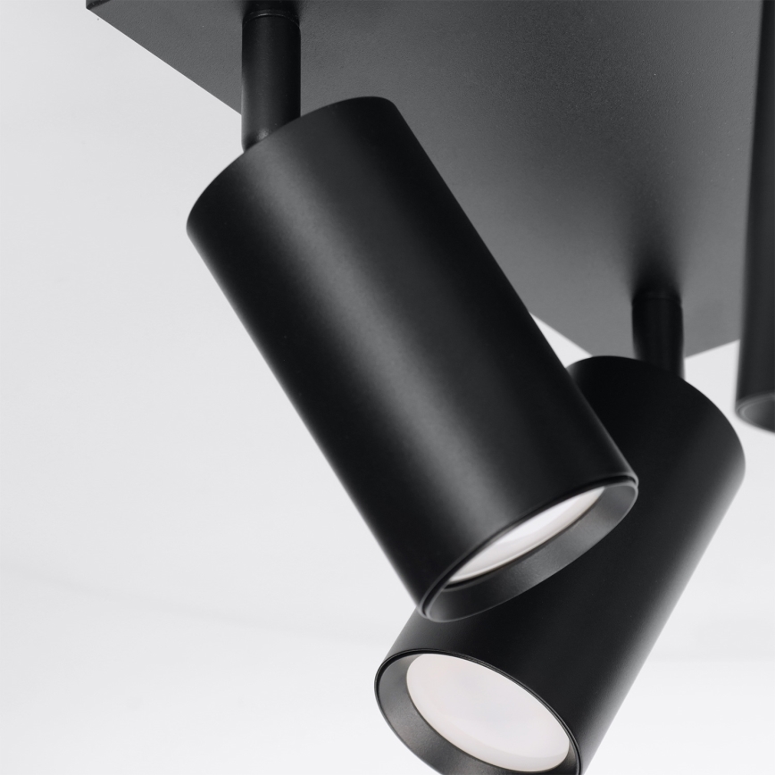 BRILAGI - LED RGBW dimbar spotlampa SELE SQUARE 4xGU10/6,5W/230V 2700-6500K svart