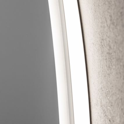 Brilagi - LED RGBW uppvärmd badrumsspegel CLARA PRO LED/19W/230V Ø 60 cm IP44 CRI 90 dimbar + CCT + fjärrkontroll