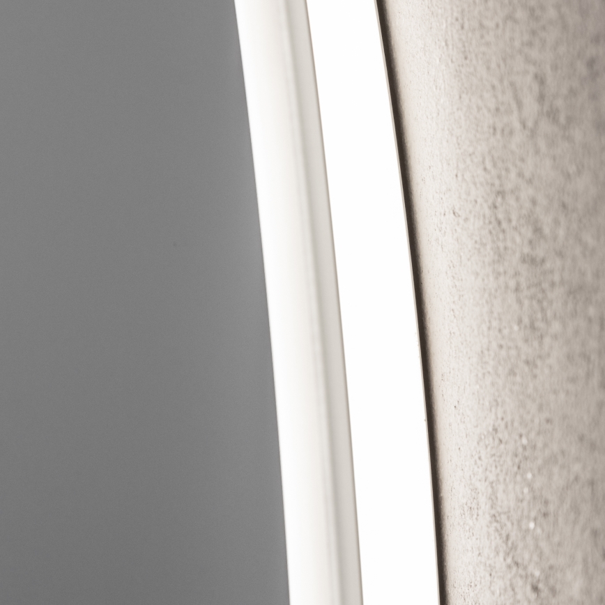 Brilagi - LED RGBW uppvärmd badrumsspegel CLARA PRO LED/19W/230V Ø 60 cm IP44 CRI 90 dimbar + CCT + fjärrkontroll