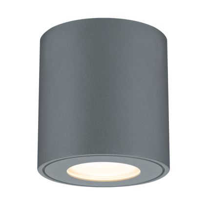 Brilagi - MIA LED RGBW dimbar utomhusarmatur 1xGU10/4,8W/230V 3000K 84x80 mm antracit IP54 + fjärrkontroll