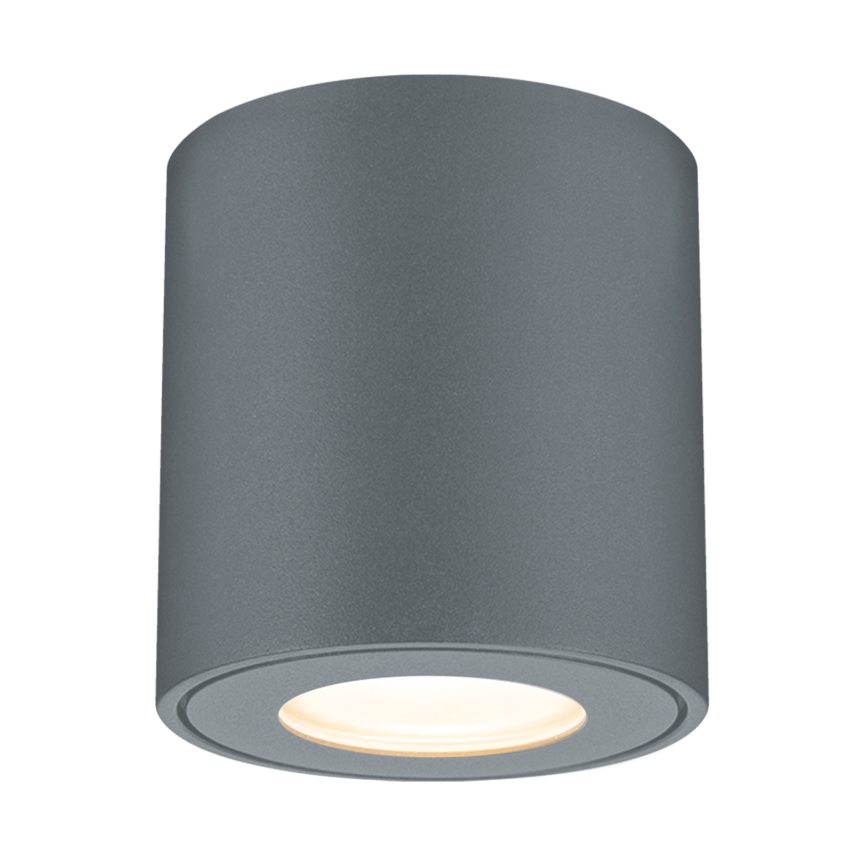 Brilagi - MIA LED RGBW dimbar utomhusarmatur 1xGU10/6W/230V 3000K 84x80 mm antracit IP54 + fjärrkontroll