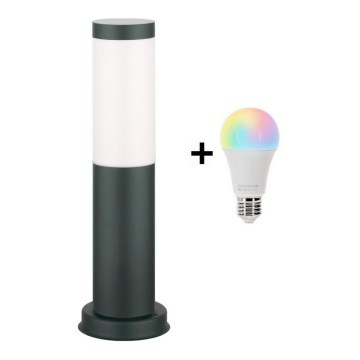 Brilagi - LED RGBW dimbar utomhuslampa 1xE27/15W/230V 2700-6500K IP44 40 cm antracit