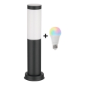 Brilagi - LED RGBW dimbar utomhuslampa 1xE27/15W/230V 2700-6500K IP44 40 cm svart