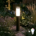 BRILAGI - LED RGBW dimbar utomhuslampa ELIA 1xE27/6,5W/230V 2700-6500K IP44 Wi-Fi 50 cm antracit