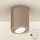 Brilagi - LED RGBW Dimbart spottarmatur MIA 1xGU10/4,8W/230V 3000K 100x80 mm beige + fjärrkontroll